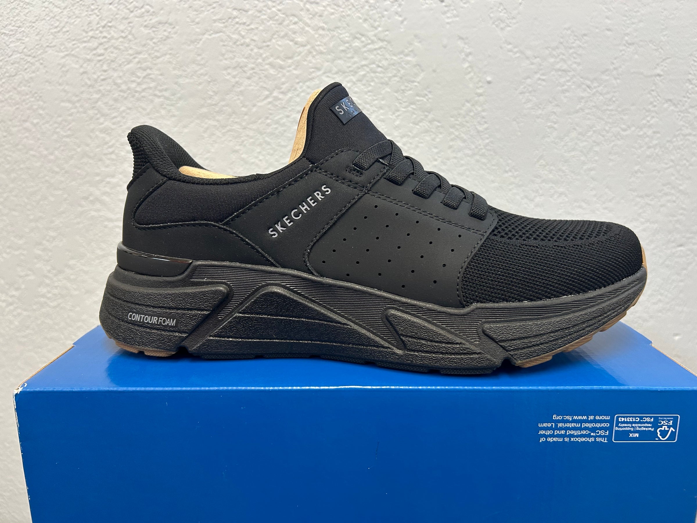 Skechers Rovino Lite-Dress in Knit Mens Black 183432